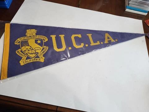UCLA Vintage 50s-60s Pennant 12" X 29" Cover