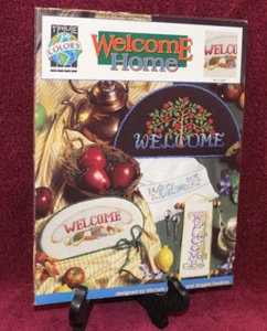 True Colors Cross Stitch Pattern Leaflet - Welcome Home - Picture 1 of 2