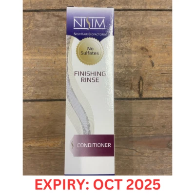 NISIM Thinning Hair Loss Conditioner Treatment Anti DHT Men Women Expiry 10/2025