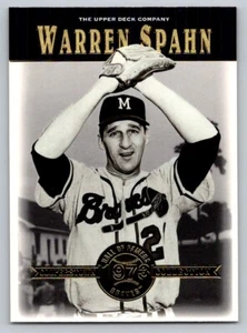 2001 Upper Deck Hall of Famers #4 Warren Spahn - Picture 1 of 2