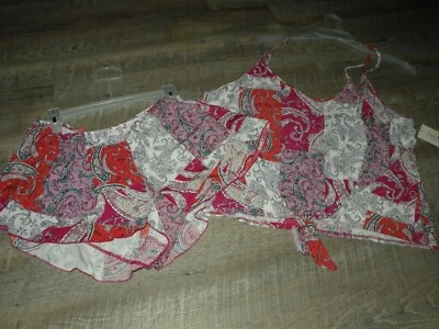 Secret Treasures Mujer Correa de Espagueti Cami Juego de Dormir Talla XL NUEVO CON ETIQUETAS Foto 1 de 3