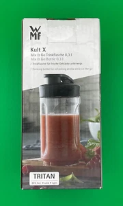 WMF Kult X Mix & Go Trinkflasche 0,3 L – Auslaufsicher & BPA-frei für Smoothies - Picture 1 of 1