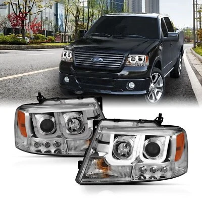 Juego de faros proyectores Anzo USA 111287 para 04-08 F-150 Mark LT Foto 1 de 4