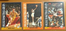 1991-92 Kellogg's College Greats 3 Card Lot MARK PRICE GARY PAYTON KING 