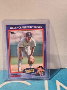 Wade "Cranberry" Boggs 2024 Topps x Berman Boomer's Baseball Nicknames #21 - Picture 1 of 2