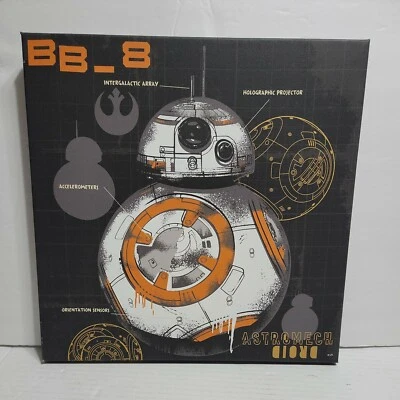 Disney Star Wars BB-8 The Resistance 12"x12" Wall Canvas Print #2 - Image 1 of 4