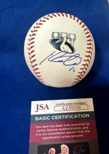 Pelota de béisbol firmada por Kevin Cash de Tampa Bay Rays City Connect JSA - Imagen 1 de 1
