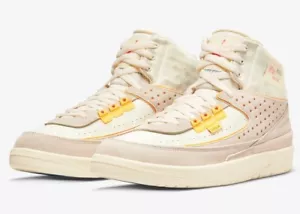 Authentic Union LA x Jordan 2 Retro SP Rattan Men Size 10 / Women Size 11.5 NEW - Picture 1 of 12