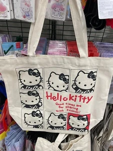 New HELLO KITTY 30cm×14cm×38cm Tote Bag From Hong Kong - Picture 1 of 1