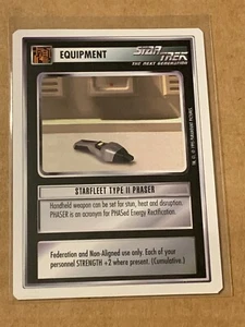 Star Trek CCG Beta WB 1995 Starfleet Type II Phaser - Picture 1 of 2