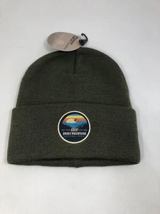 Great Smoky Mountains National Park Foundation H3 Headwear Beanie Green NWT NEW - Picture 1 of 6