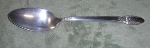 FIRST LOVE ~ 1847 Rogers Bros ~ SERVING SPOON ~ Silver Plate - Picture 1 of 3