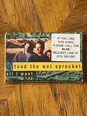Toad The Wet Sprocket Cassette Single: "All I Want", 1992, FACTORY-SEALED - Image 1 of 4