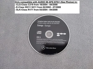 CD Navigation Mercedes AUDIO 50 APS NTG1 ESPAÑA SPANIEN PORTUGAL 2018/2019 - Bild 1 von 2