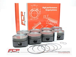 PISTONES FORJADOS FCP 84,50mm CR 8,5 PARA AUDI RS6 C5 4,2 V8 BITURBO - Imagen 1 de 2