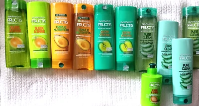 Lote Champú Acondicionador Garnier Fructis Crema Acondicionadora Aceite de Argán Foto 1 de 4