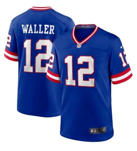 Men's ''Darren Waller'' #12 "New York Giants" Stitched Jersey Cover