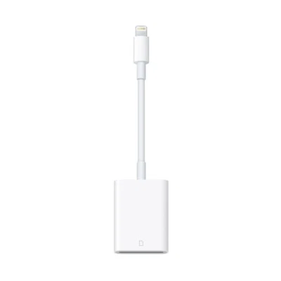 OFFICIAL GENUINE APPLE LIGHTNING TO SD CARD READER ADAPTER CABLE A1595 - Image 1 of 2