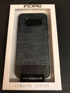 NEW Original Authentic Incipio Esquire Series Case for Samsung Galaxy S8+ - Blue - Picture 1 of 5