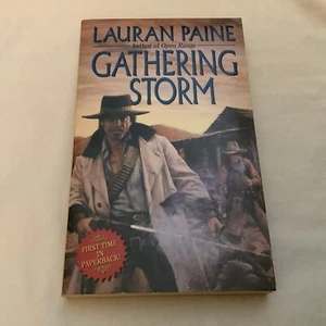 Gathering Storm by Lauran Paine (2004 PB) - VG+!! - Picture 1 of 5