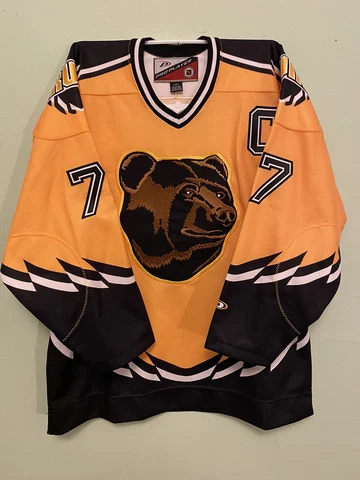 Ray Bourque Boston Bruins Pooh Bear Alternate Jersey Pro Player Large Cover