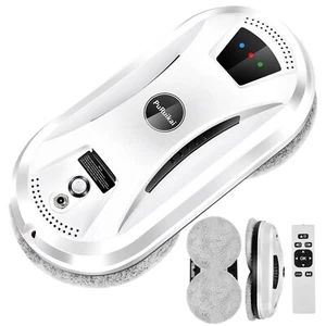 Robot de limpieza de ventanas con botella pulverizadora / Limpiador de ventanas eléctrico 5600PA potencia de succión - Imagen 1 de 6