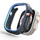 Dual Color Armor Case For Apple Watch Ultra 9 8 7 6 5 4 Rubber Protective Bumper