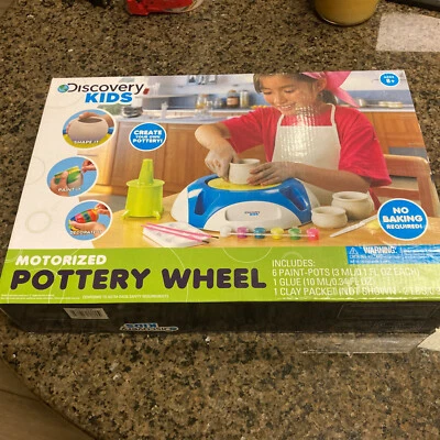 KIT DE RODA DE CERÂMICA INFANTIL Novo - Imagem 1 de 3