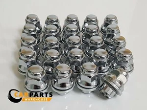 Tuercas de rueda estilo OE M12 X 1,5 cromo 21 mm tuerca hexagonal para Toyota Hilux X24 - Imagen 1 de 6