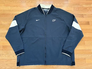 Purdue Boilermakers 3XL Long Sleeve Nike Full Zip Coaches Team Issued Mens - Picture 1 of 4