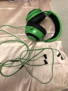 Razor KRAKEN Green Gaming Headset With Earphones - Picture 1 of 10