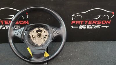 BMW 330I 2006 sedán volante envuelto en cuero con controles de accesorios negro Foto 1 de 4