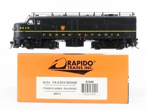 HO Scale Rapido 21549 PRR Pennsylvania ALCO FA-2 Diesel #9615 w/ DCC & Sound - Picture 1 of 16