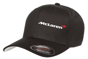 McLaren Formel 1 Team Racing Cap 5001 Flexfit schwarz Baseballmütze S/M und L/XL - Bild 1 von 5