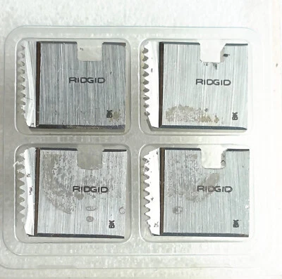 RIDGID Pipe Threading Replacement Dies 2 BSPT - Image 1 of 4