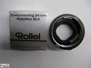 Rollei Extension Tubes 34 MM Rolleiflex Slx Macro Ring Medium Format Roll - Mint - Picture 1 of 2