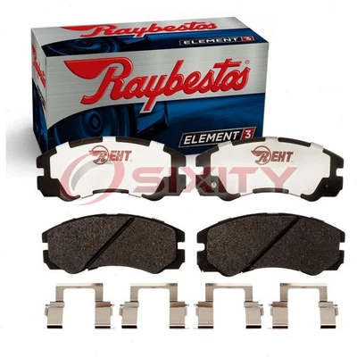 Juego de pastillas de freno de disco delanteras Raybestos Element3 para 1996-1999 Acura SLX frenado sw Foto 1 de 4