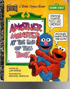 ANOTHER MONSTER AT THE END OF THIS BOOK--Little Golden Book--FREE SHIPPING - Picture 1 of 1