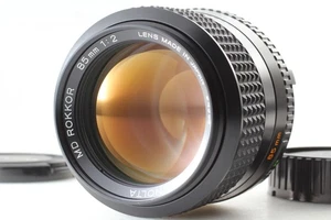 [MINT] Minolta MD ROKKOR 85mm f2 MC MD Mount Portrait Lens From JAPAN - Picture 1 of 8