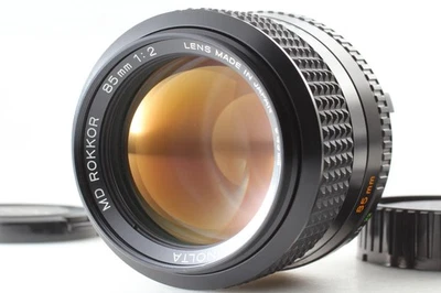 [MINT] Minolta MD ROKKOR 85mm f2 MC MD Mount Portrait Lens From JAPAN - Image 1 of 4