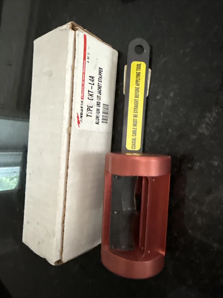 Andrew Gkt-l4a Aluminum Ground Kit Jacket Stripper Heliax Cable Commscope - Image 1 of 4