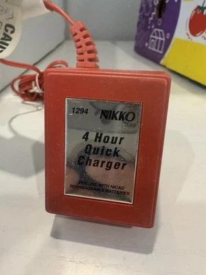 Nikko GS-1294 4-Hour Quick Charger – 12V DC 200mA – Vintage RC Car  Bat Charger - Image 1 of 3