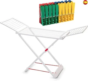 ForenTex Tendederos Plegables con alas, Hecho de Resina, Superficie de tendido - Imagen 1 de 7
