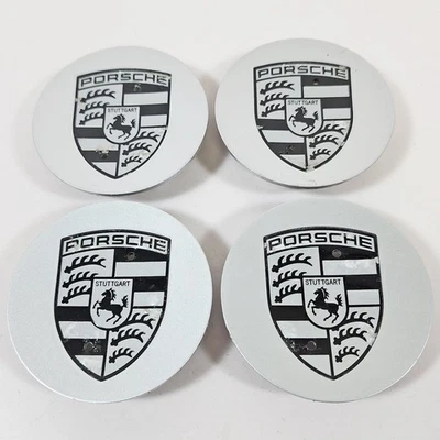 👀 Tapacubos centrales de rueda Porsche Cayenne / Panamera 3" # 7PP601150 8Z8 JUEGO USADO/4 ✅ Foto 1 de 4