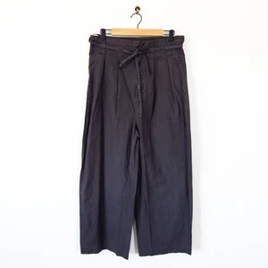 Pantalón Free People Algodón Pierna Ancha Talla 16 US 12 Gris Lavado - Imagen 1 de 14
