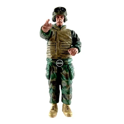 1:32 Unimax Toys Forces of Valor US Marine Amphibious Vehicle AAVP7A1 Commander - Image 1 of 4