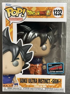 Funko Goku Ultra Instinct Sign #1232 NYCC 2022 Pegatina Oficial Con - Imagen 1 de 6