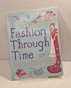 The Fashion Through Time Colouring Book – Vintage Outfits Art Therapy - Picture 1 of 10