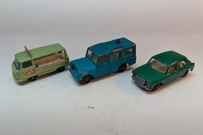LOT OF 3 Lesney Matchbox Series No. 64 12 & 21 Diecast England Toys Collection - Image 1 of 4