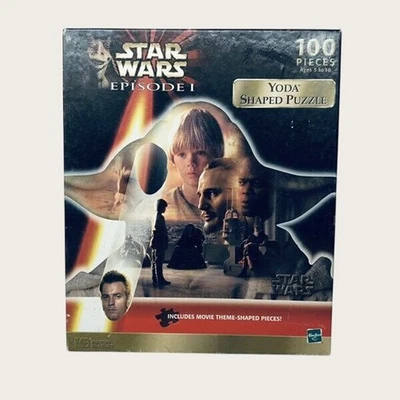 Rompecabezas en forma de Yoda Star Wars Episodio 1 100 piezas edades 5+ nuevo sellado Foto 1 de 3